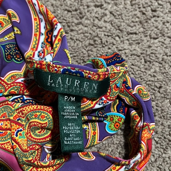 Ralph Lauren Vibrant Paisley Sleeveless Dress - Picture 3 of 3